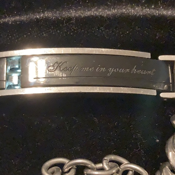 🎊HP🎊 “Keep me in your heart” Men’s bracelet - Picture 8 of 9